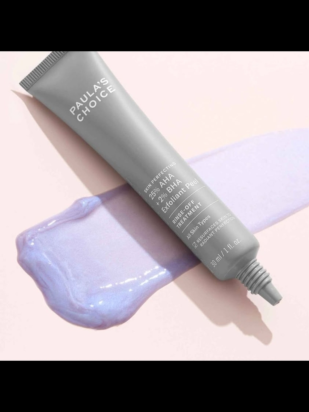 Paula's Choice Skin Perfecting Exfoliant Peel - Gray Tube with Lavender Tint